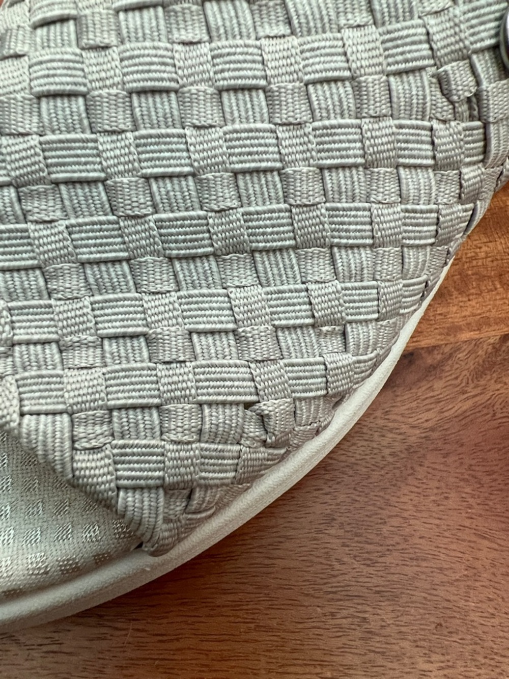 Martha Stewart for Skechers Beige Woven Slides Wedges Sandals Sz 10 - Picture 10 of 11